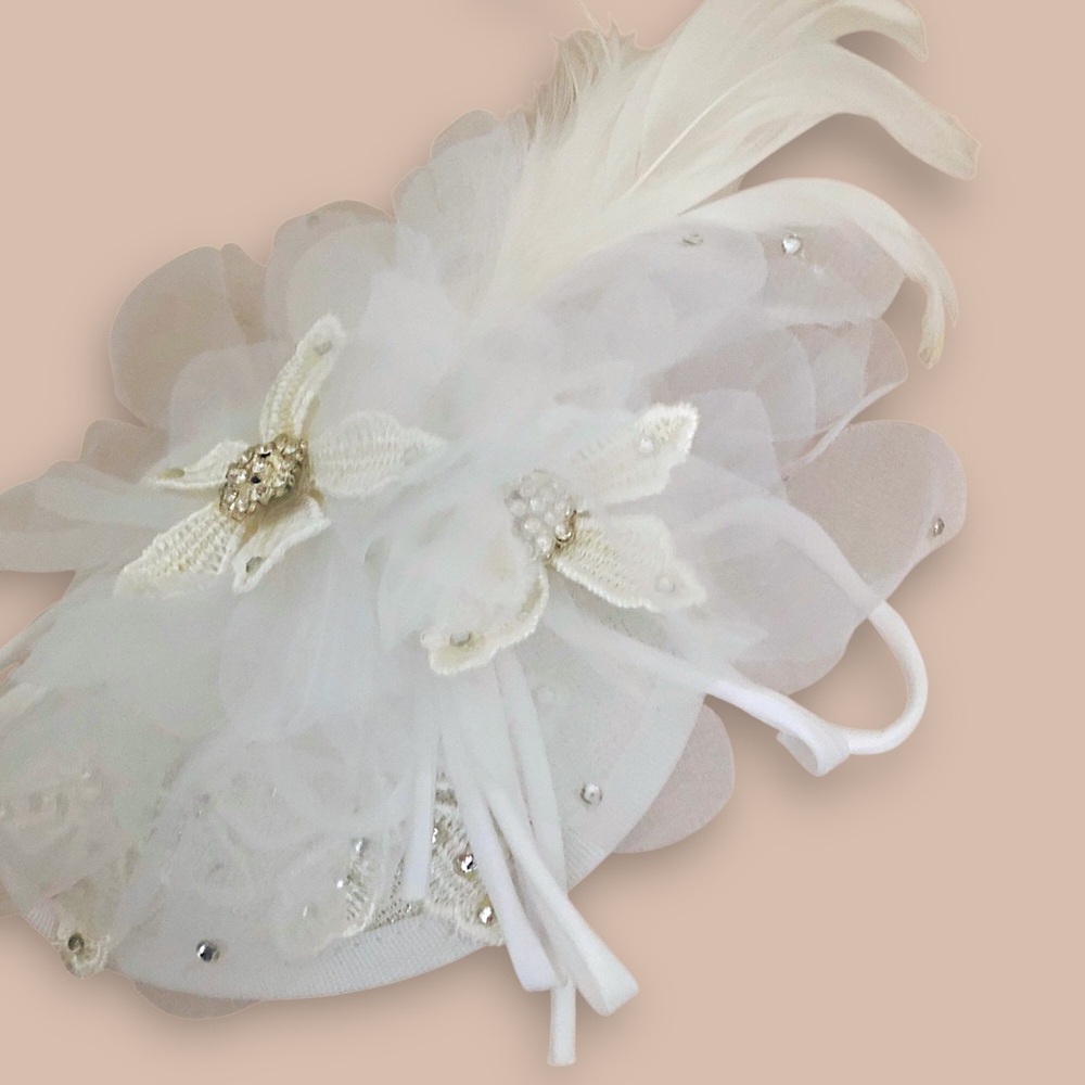 Flower Fascinator - Picture 4 of 6